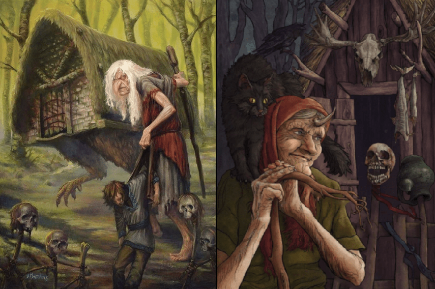 Baba Jaga i Baba Roga – Strašne veštice slovenskog folklora