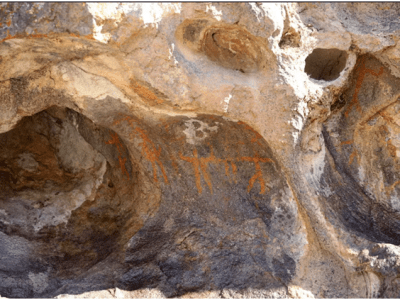 Otkriveni drevni crteži na stenama u Kajseriju