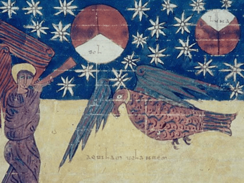 Kako se mesec 1178. godine podelio na dva dela?