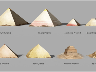 Evolucija drevnih egipatskih piramida: od mastabe do stepenaste piramide