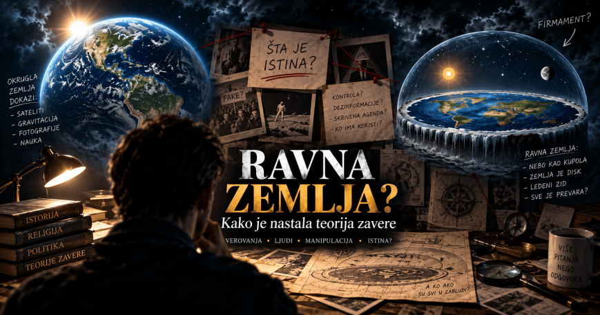Zemlja je ravna, NASA laže, Antarktik krije istinu? Kako i kada je nastala teorija koja je osvojila internet