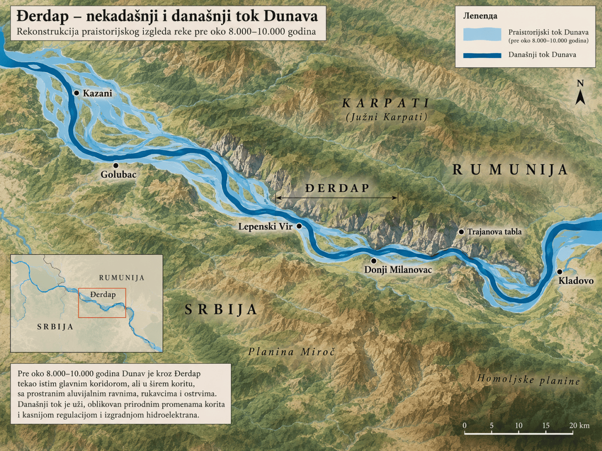 Đerdap — mesto gde je Dunav presekao planinu i gde su se 10.000 godina sudarale civilizacije