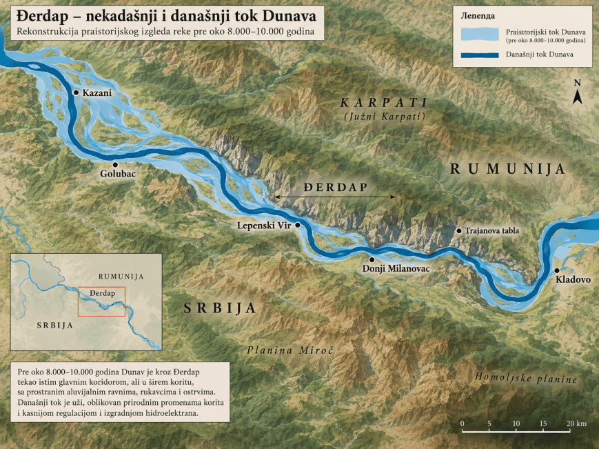 Đerdap — mesto gde je Dunav presekao planinu i gde su se 10.000 godina sudarale civilizacije
