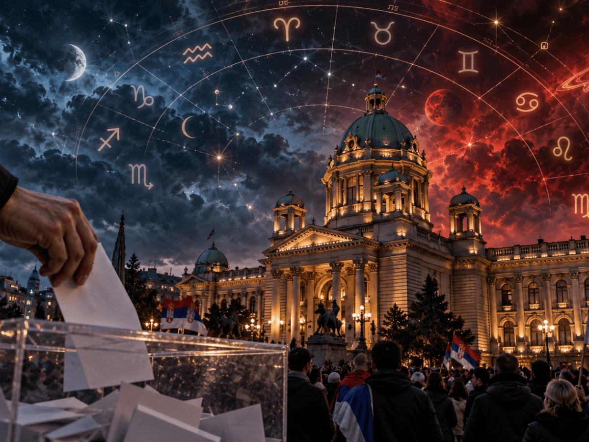 IZBORI POD NAPETIM NEBOM: Šta mundana astrologija kaže o Srbiji od 25. do 31. oktobra 2026.